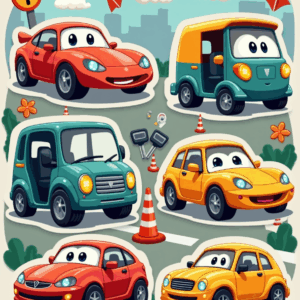 General Purpose Stickers -  Sheet v74